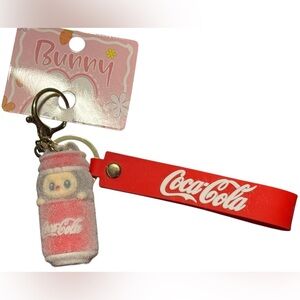 Labubu x Coca-Cola Red and White
Can Keychain